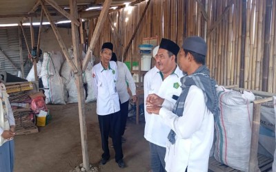 BAZNAS Kabupaten Sleman Tinjau Perkembangan Program Kemandirian Ekonomi di MA Miftahunnajah Sleman